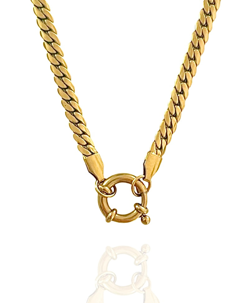 Camilla Pendant Chain | 18k Gold Plated