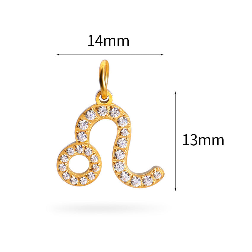 Zodiac Charm | 18k Gold Plated
