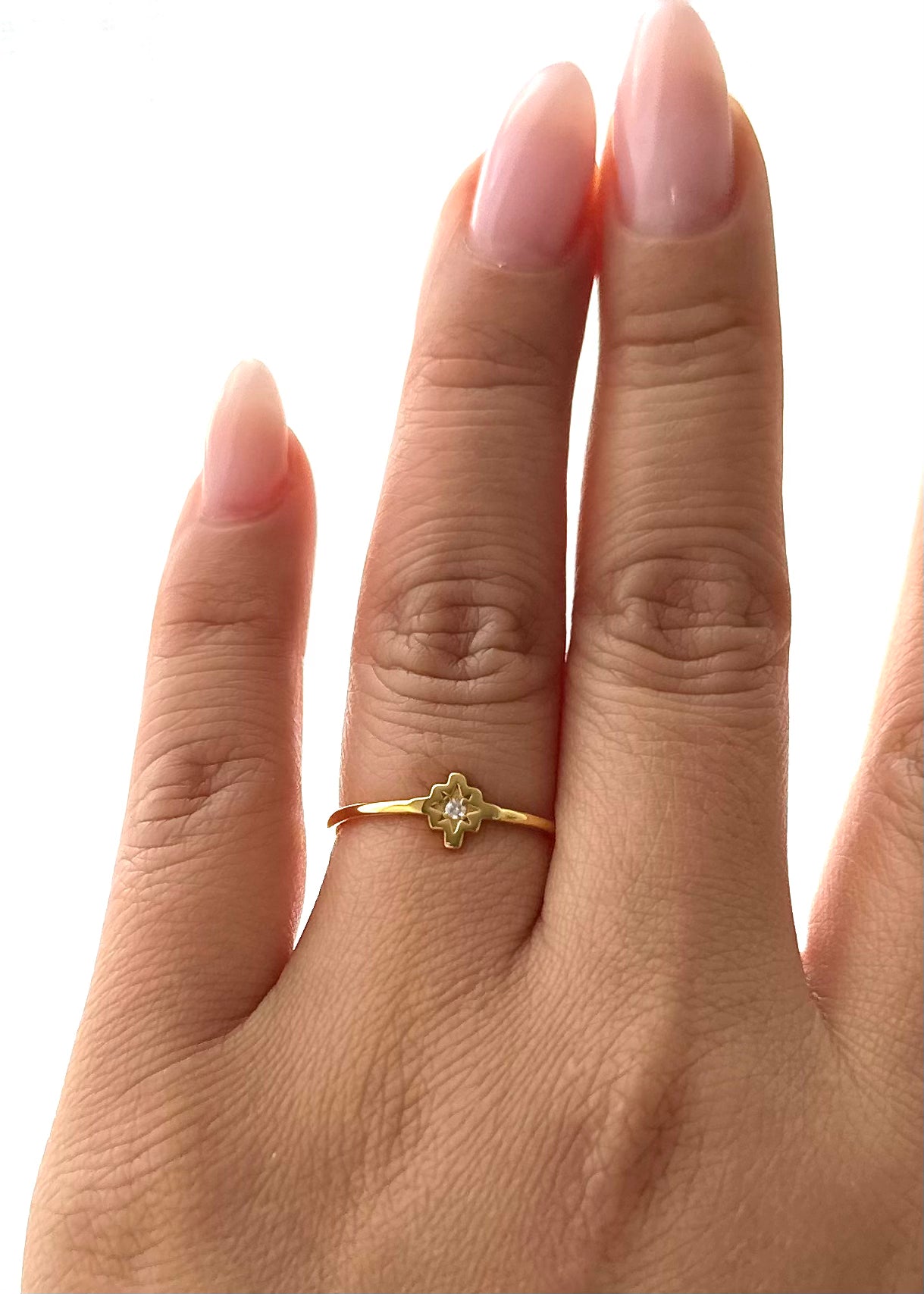 Chakana Dainty Ring | 18k Gold Plated