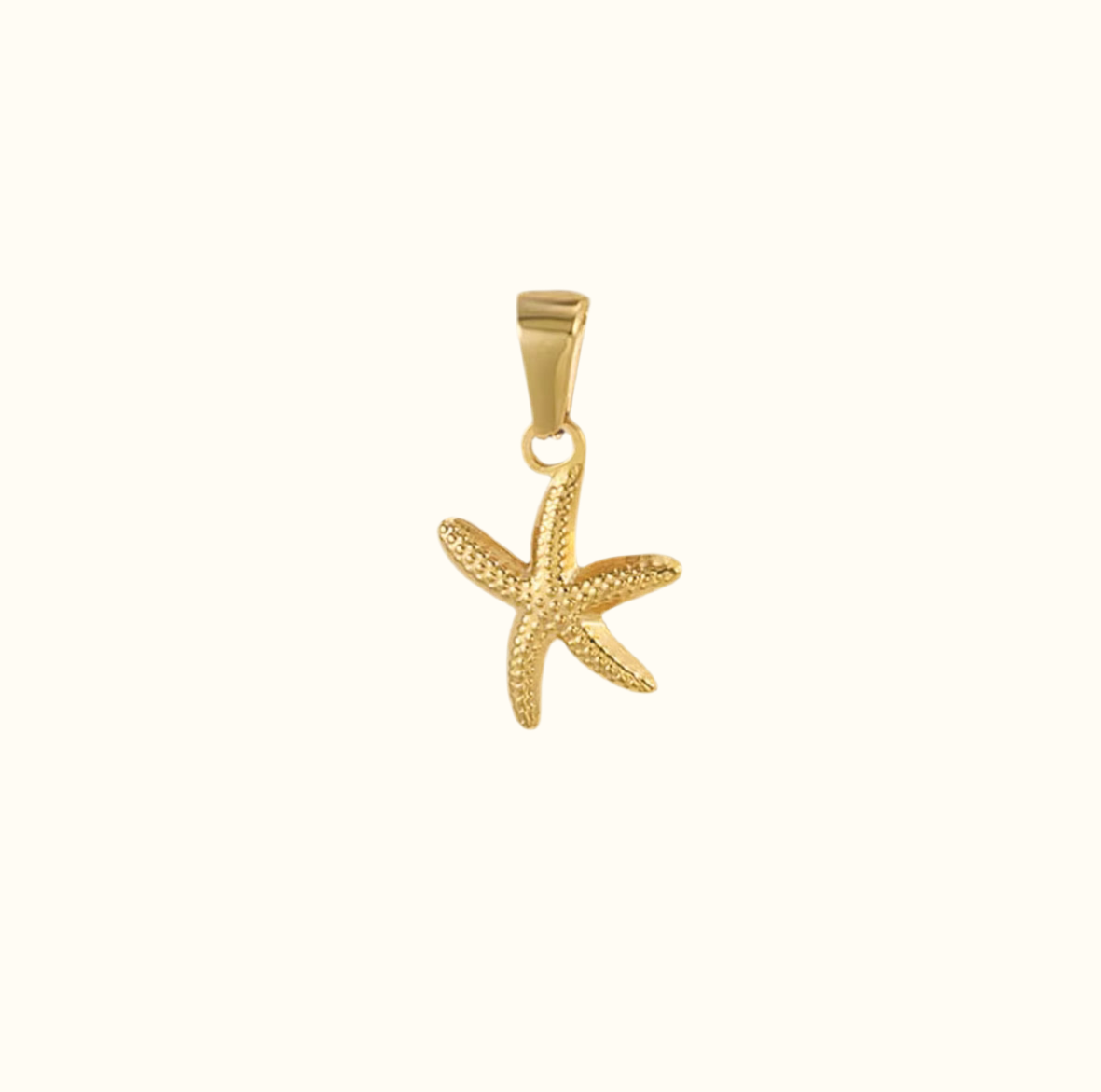 Striped Starfish Charm