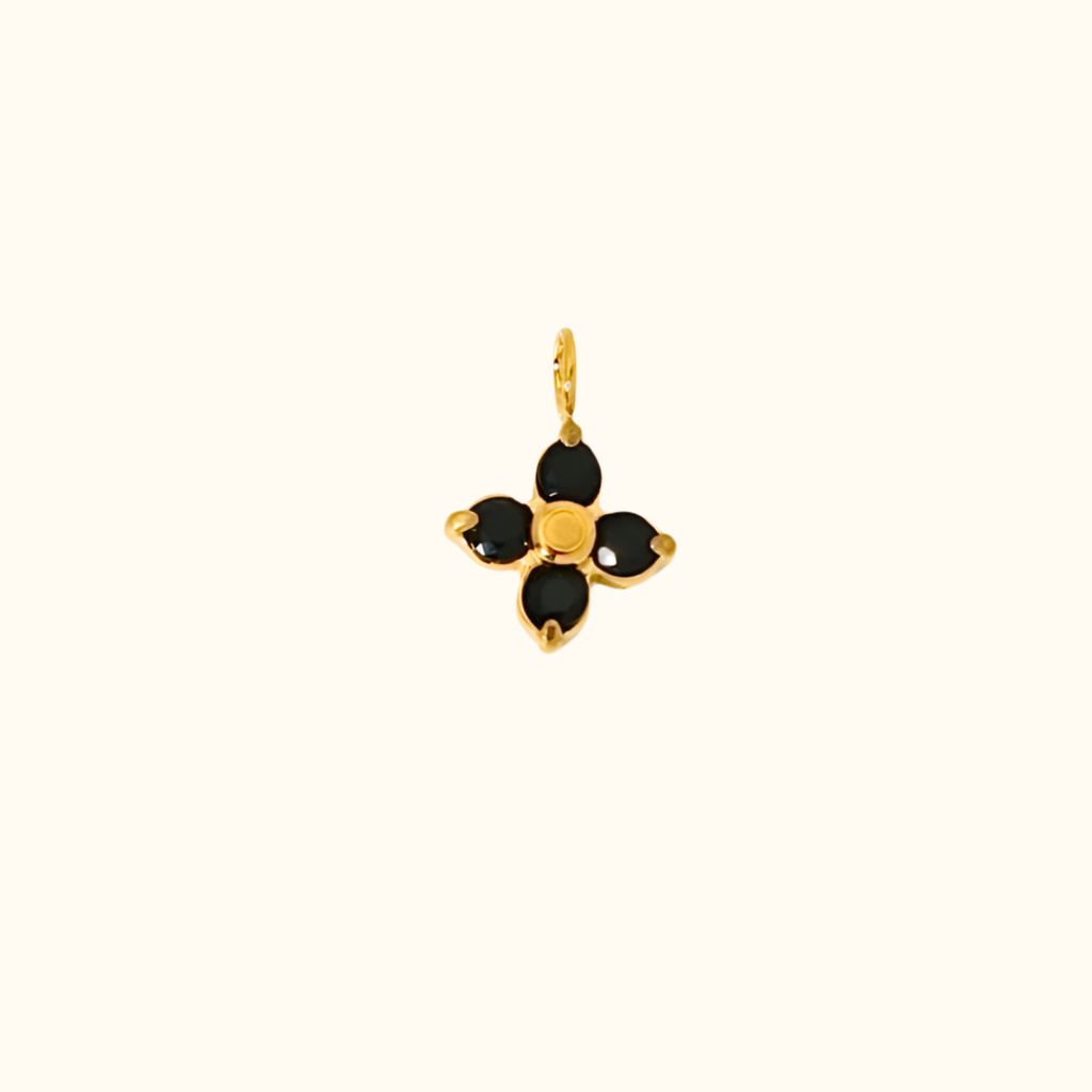 Flower Clover Charm