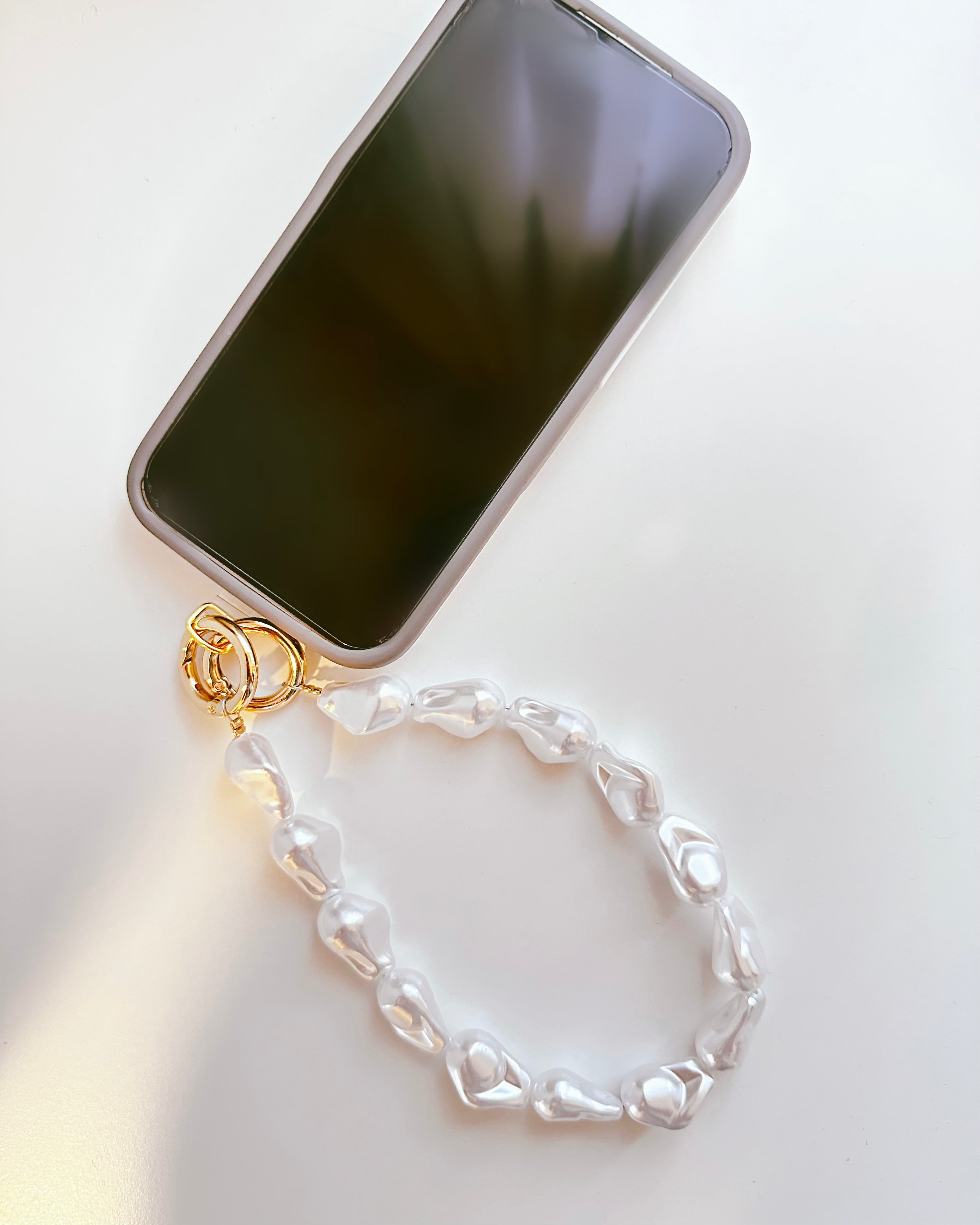 Ariel Pearl Wrist Phone Strap