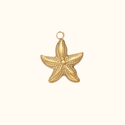 Fossil Starfish Charm