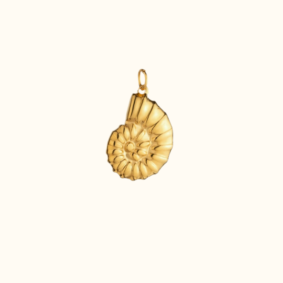 Fossil Shell Charm