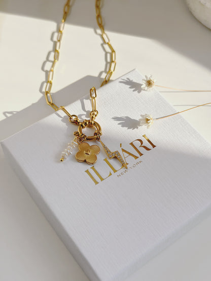 Rio Pendant Chain | 18k Gold Plated