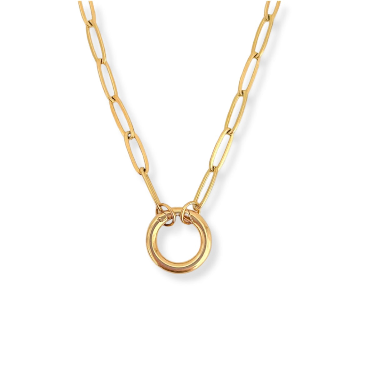 Agatha Round Clasp Chain