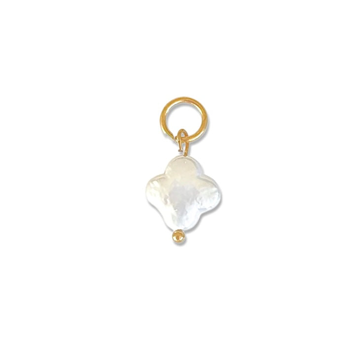 Pearl Clover Charm