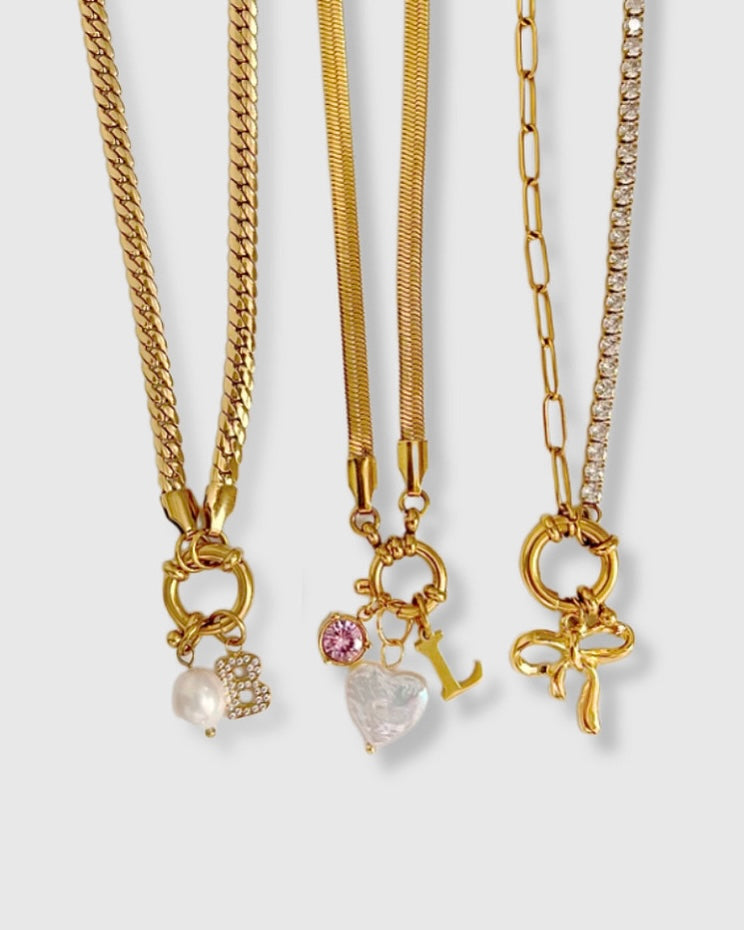 Camilla Pendant Chain | 18k Gold Plated