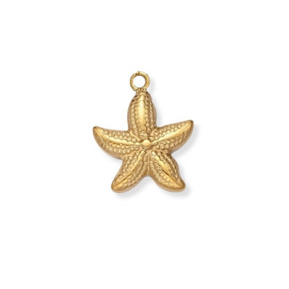 Fossil Starfish Charm