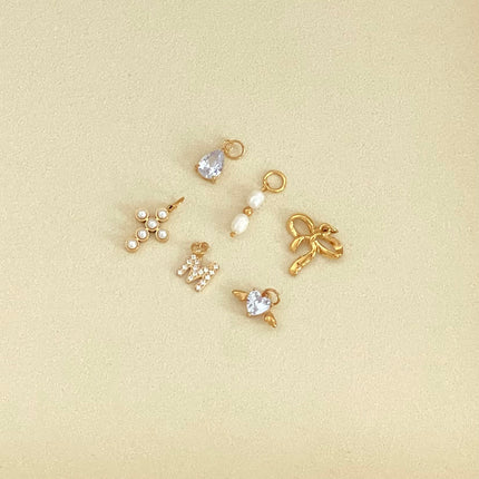 Double Pearl Charm