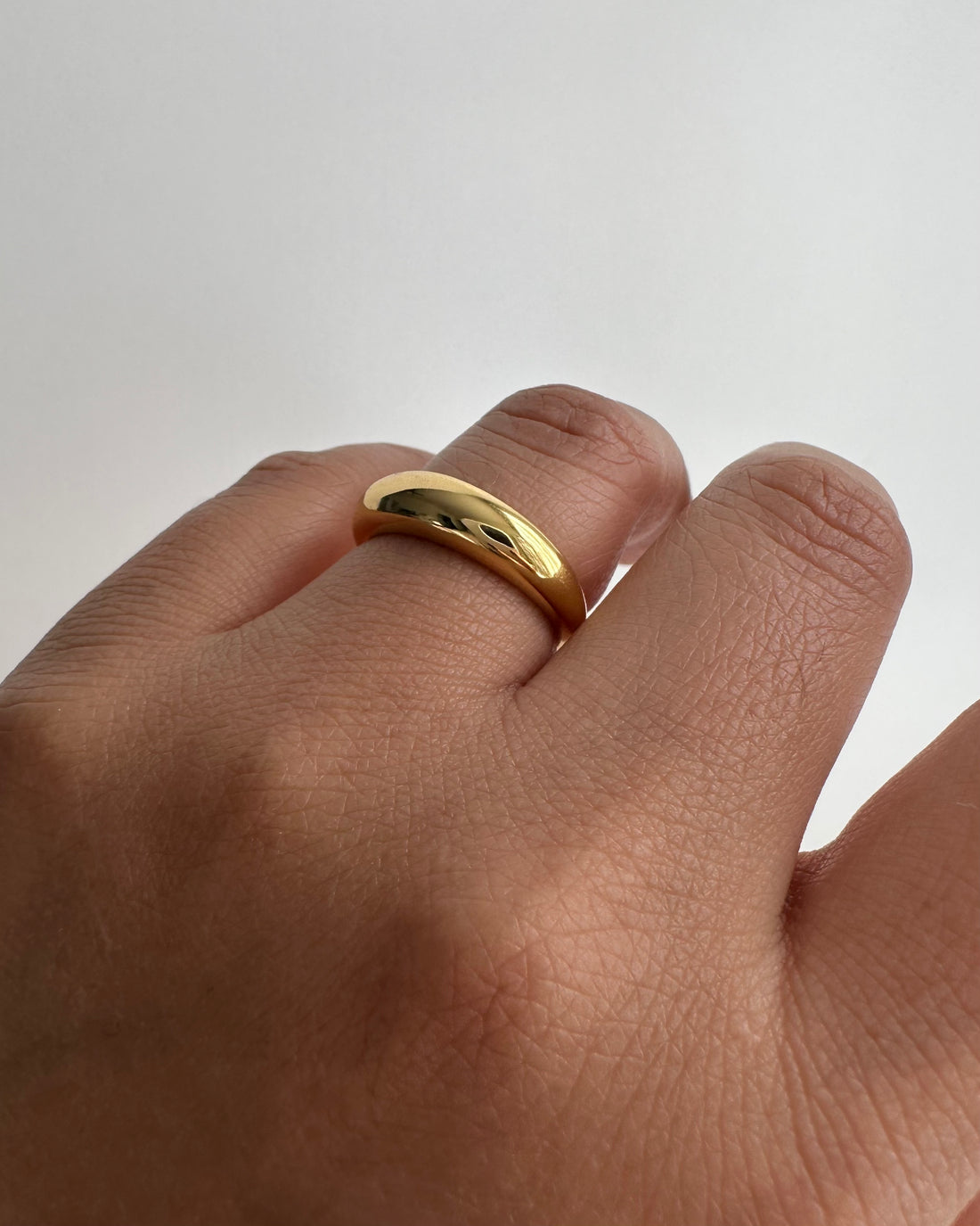 Alana Dome Ring | 18k Gold Plated
