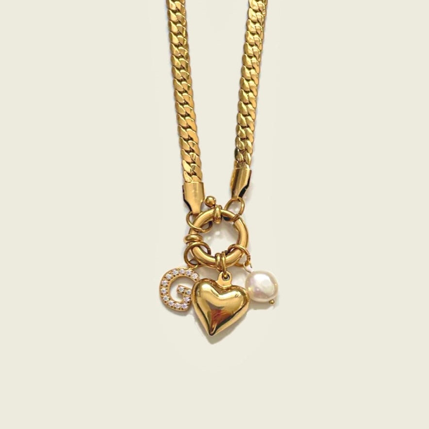 Camilla Pendant Chain | 18k Gold Plated