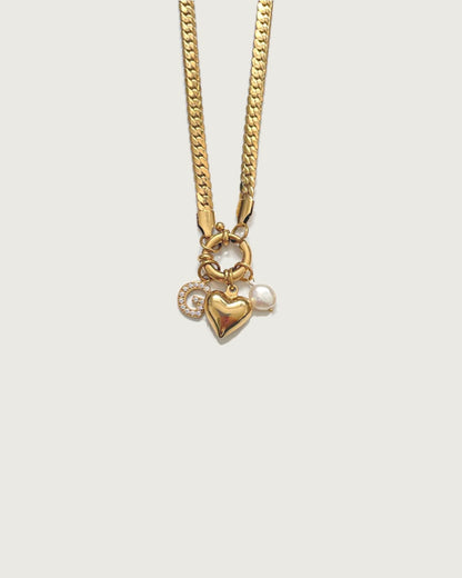 Heart Charm | 18k Gold Plated