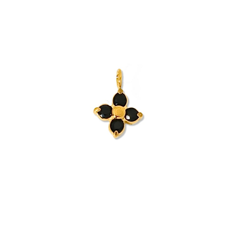 Flower Clover Charm