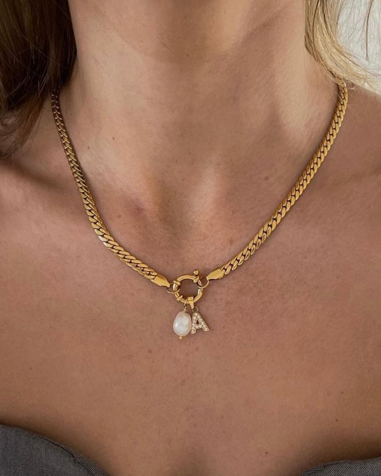 Camilla Pendant Chain | 18k Gold Plated