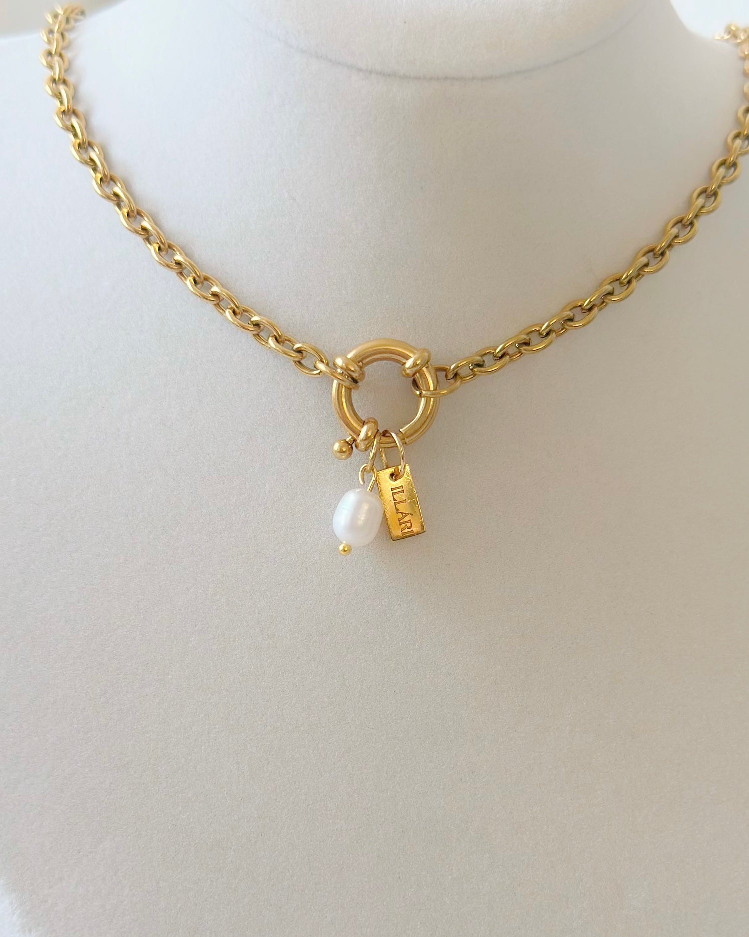 Romina Pendant Chain | 18k Gold Plated