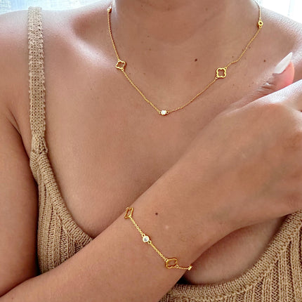 Flor Clover Bracelet