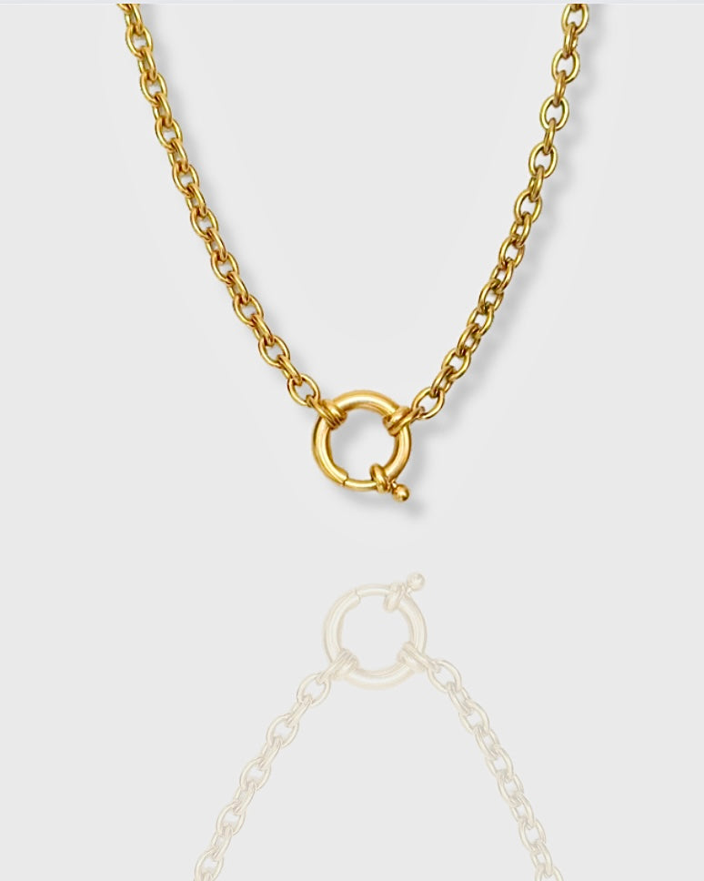 Romina Pendant Chain | 18k Gold Plated