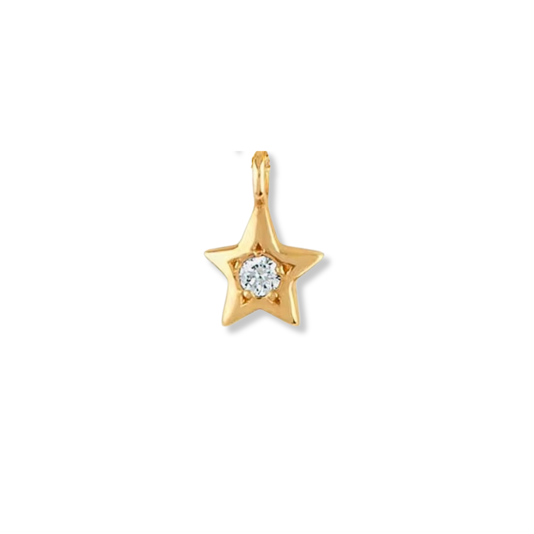 Diamond Star Charm