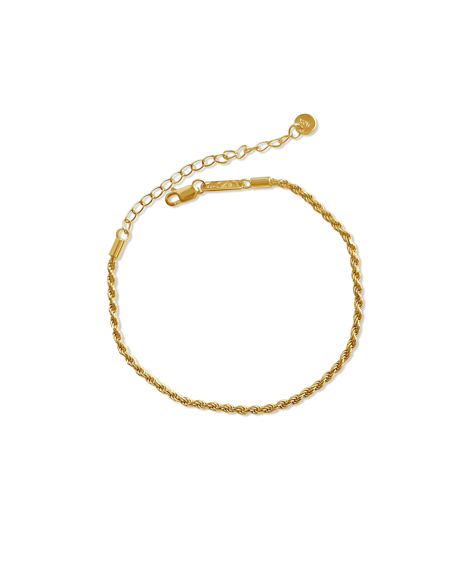 Essential Rope Bracelet | 18k Gold Plated