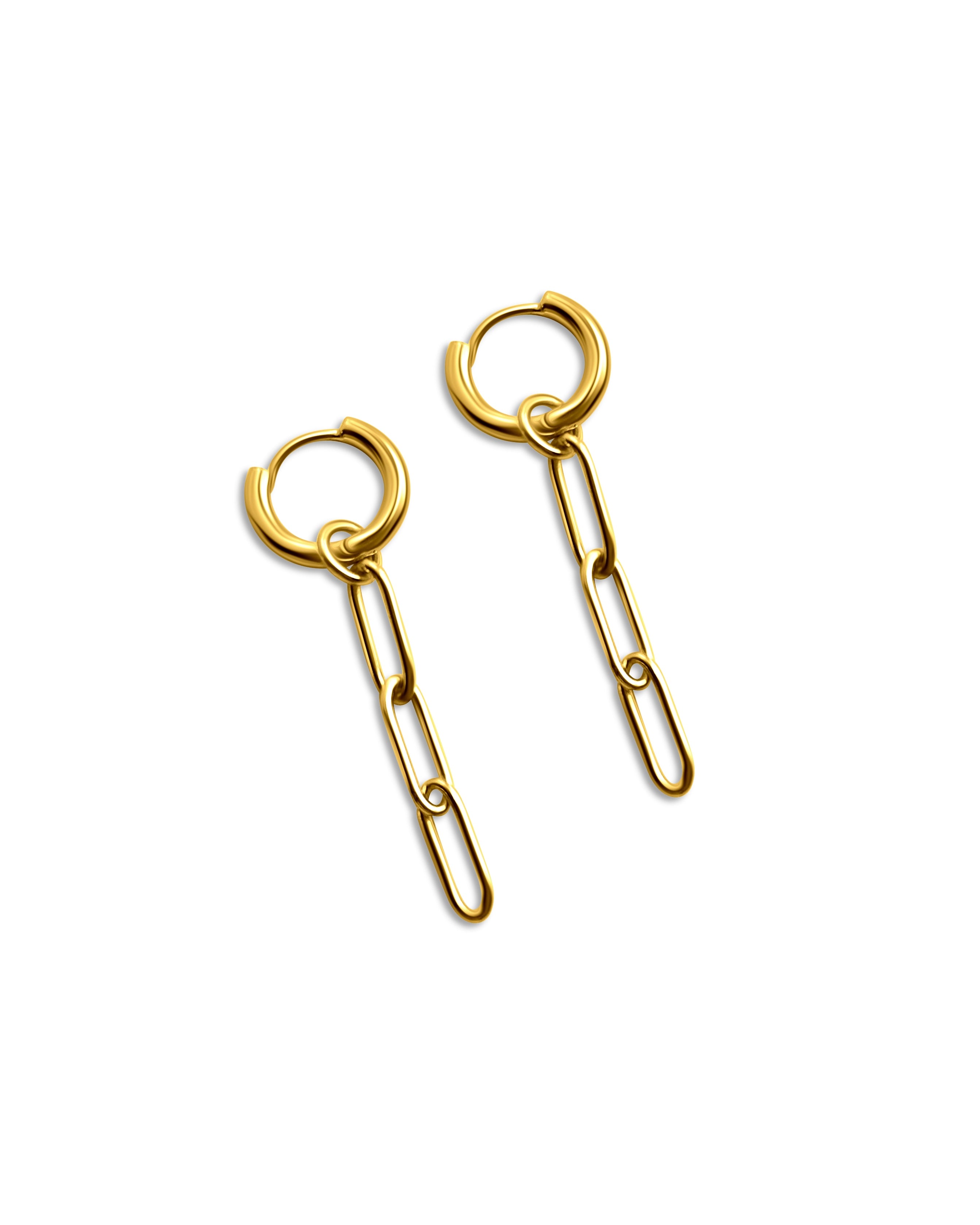Sofía Link Earrings | 18k Gold Plated