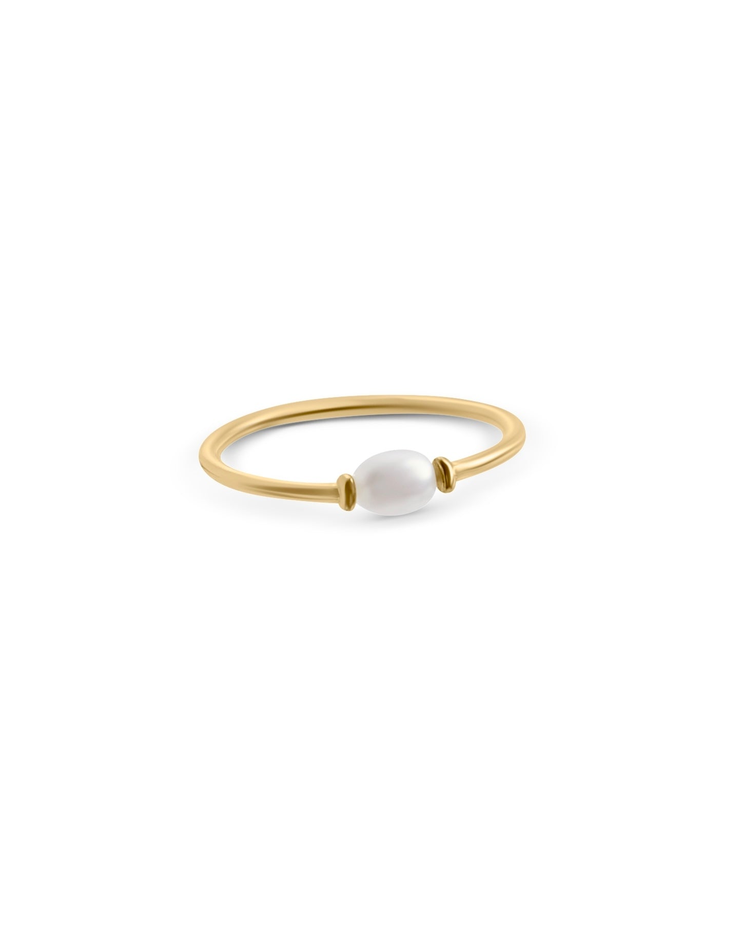 Pearl Dainty Ring | 18k Gold Plated