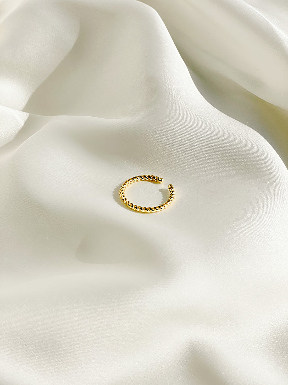 Emilia Braided Ring | 18k Gold Plated