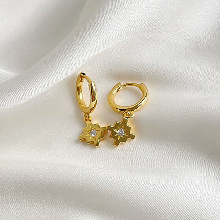 Chakana CZ Earrings